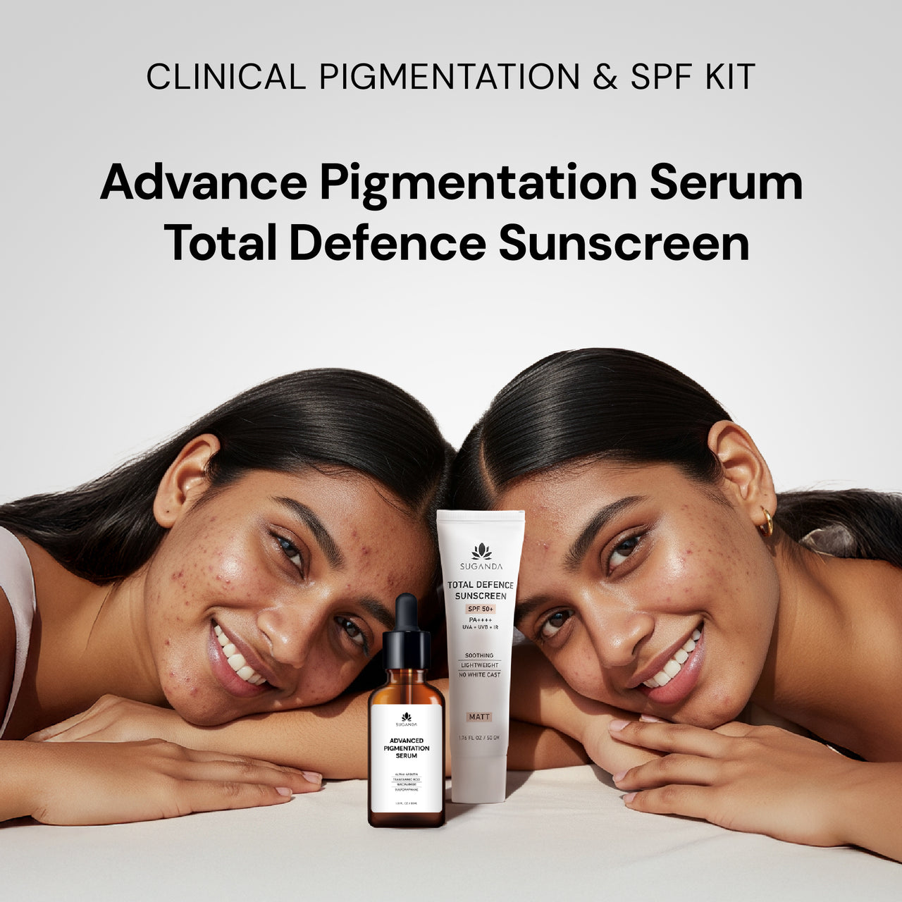 Clinical Pigmentation & SPF Kit ( Acne Safe)