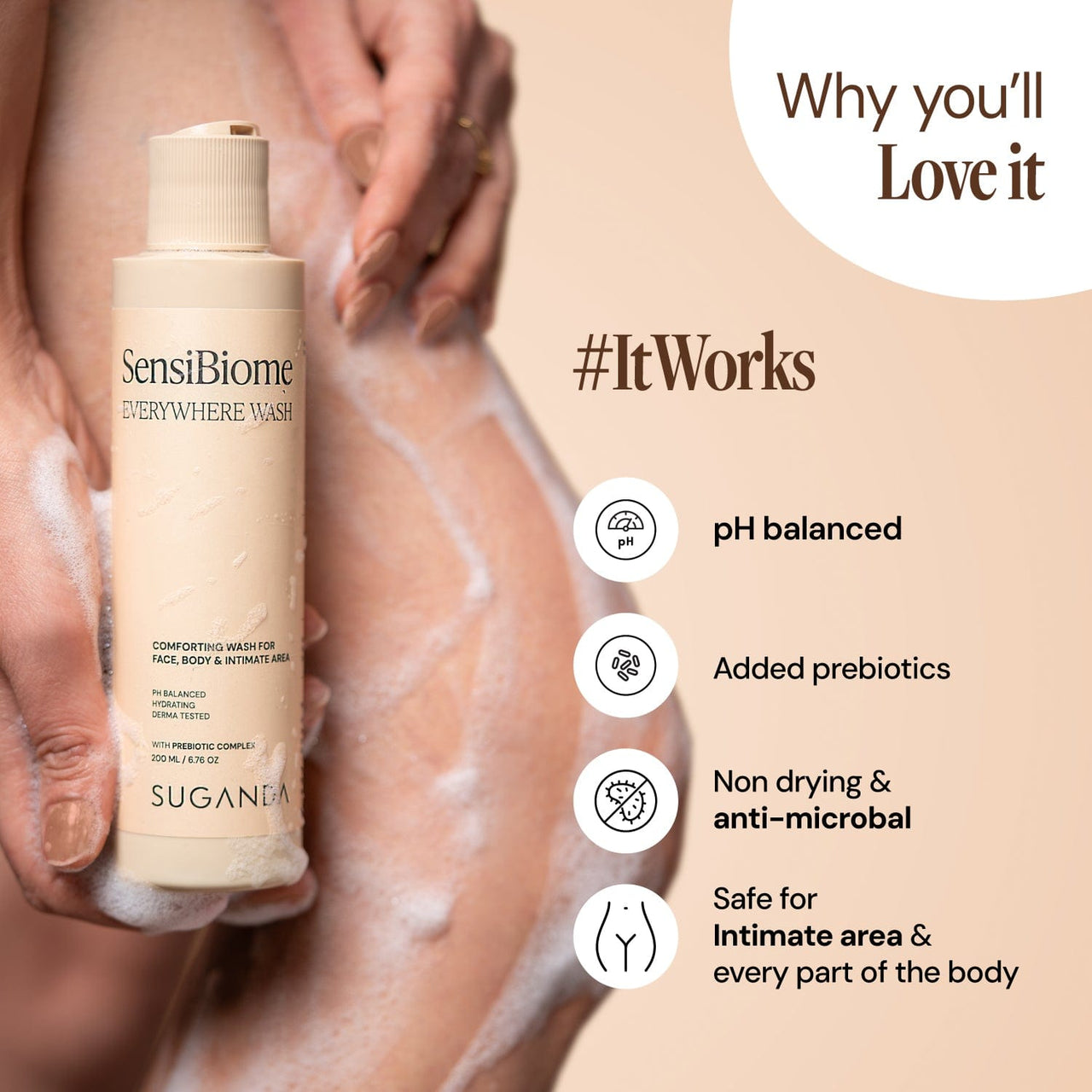 SensiBiome Everywhere Wash
